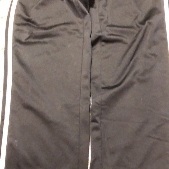 Black/white boys adidas jogging pants - Picture 3 of 6